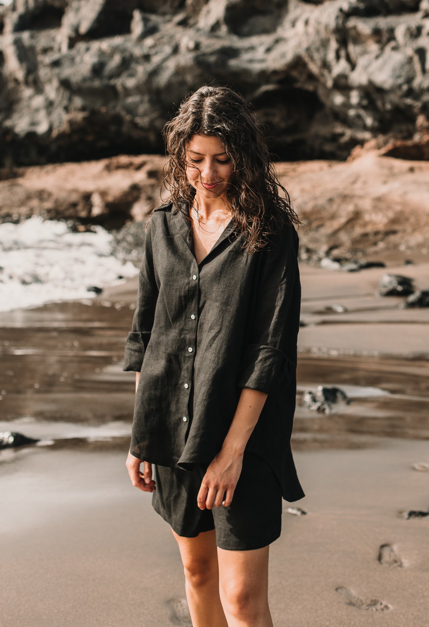 Linen shirt PALM