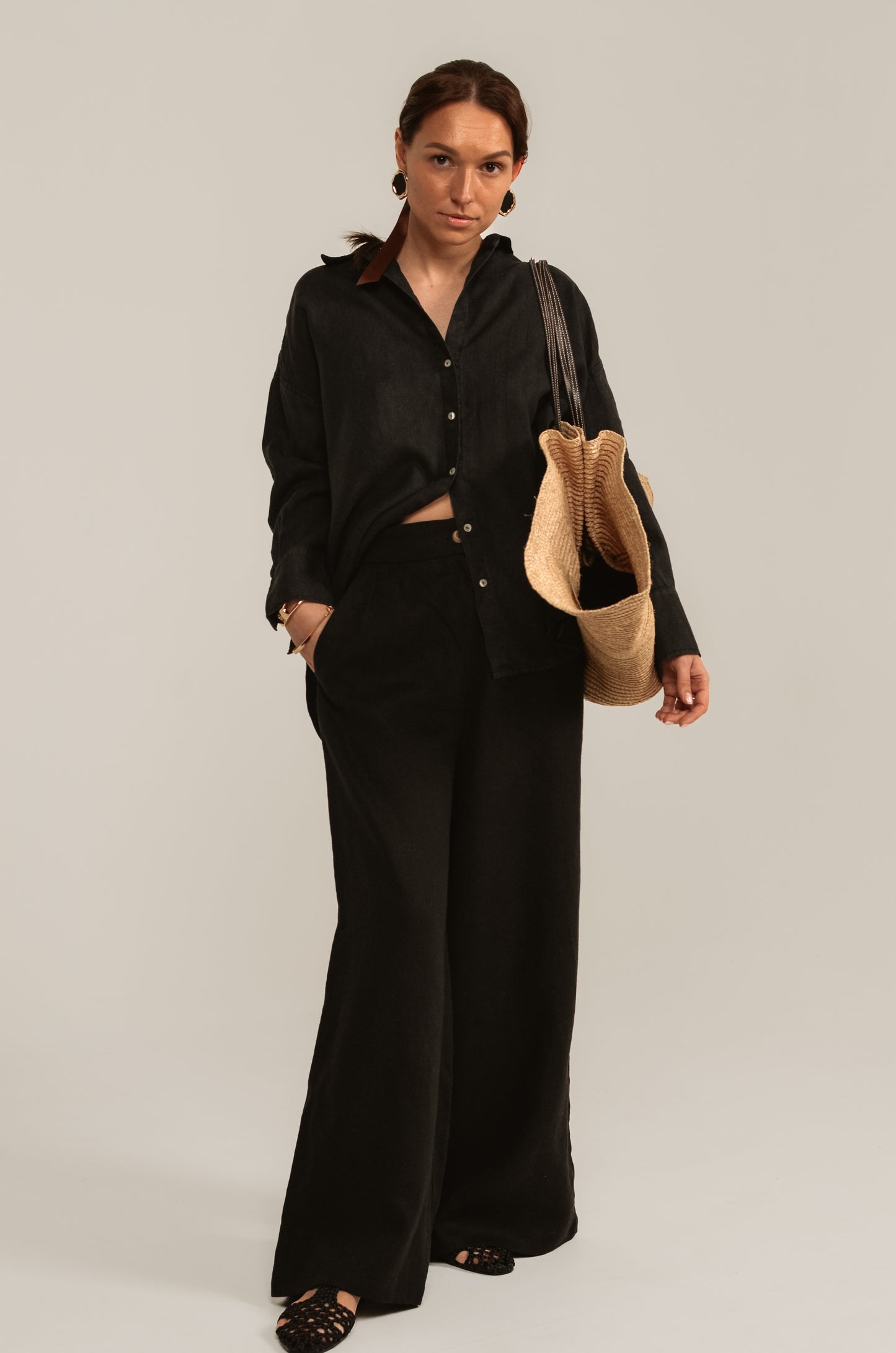 Linen shirt PALM & OCEAN pants