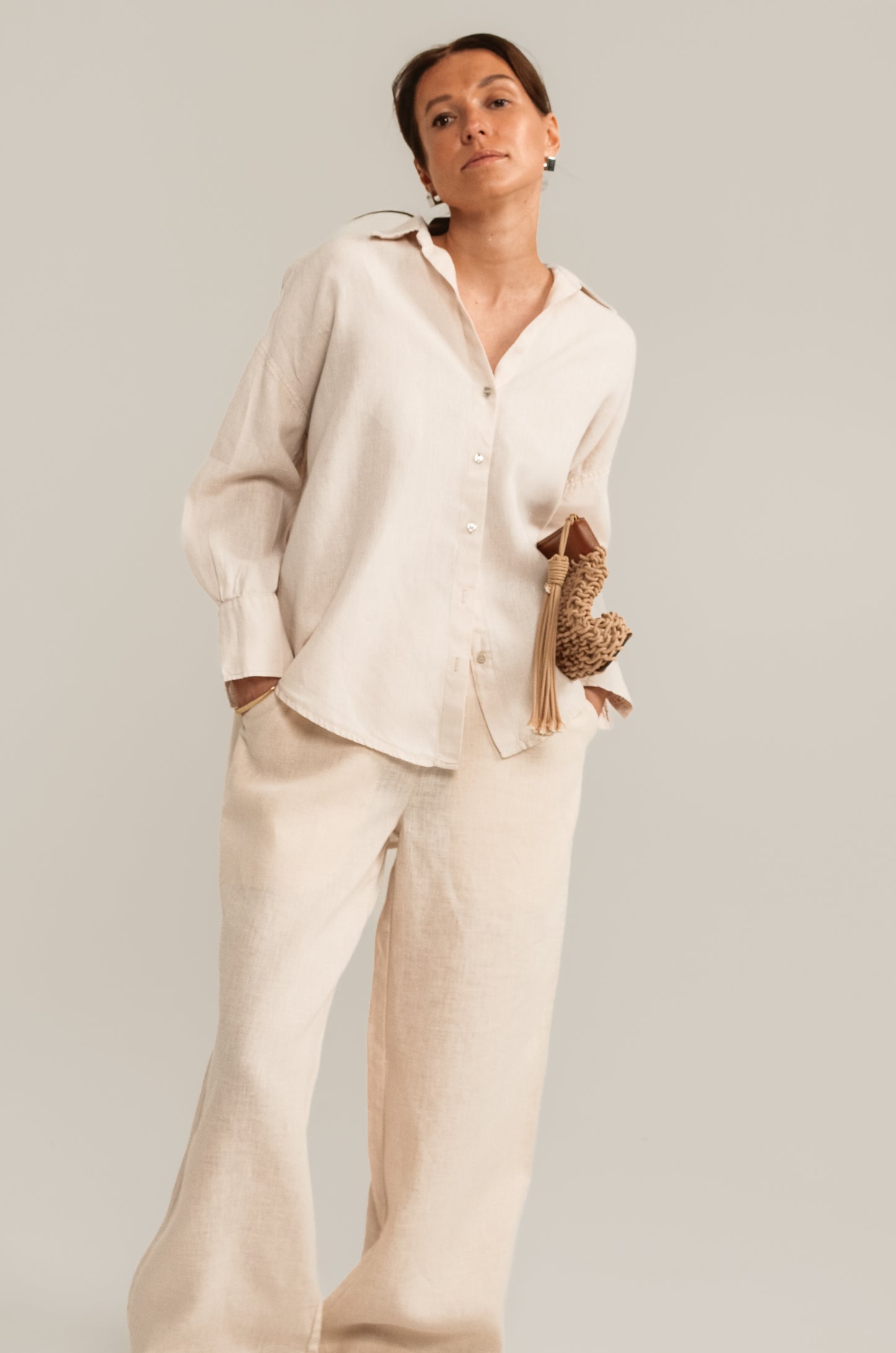 Linen shirt PALM & OCEAN pants